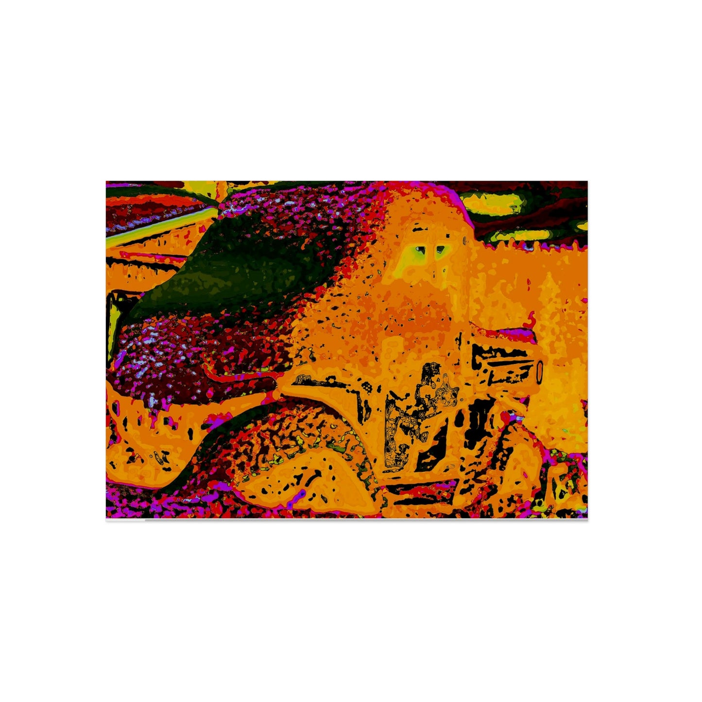 Aluminum Composite Panels ... A Tracked Polaris Ranger ... "Buried Under 28 Inches: Of Fresh, Cold, Powder Snow" ... The Who's: Magic Bus ... The Grateful Dead's: The Other One ... March 2023 ... Original Works ...