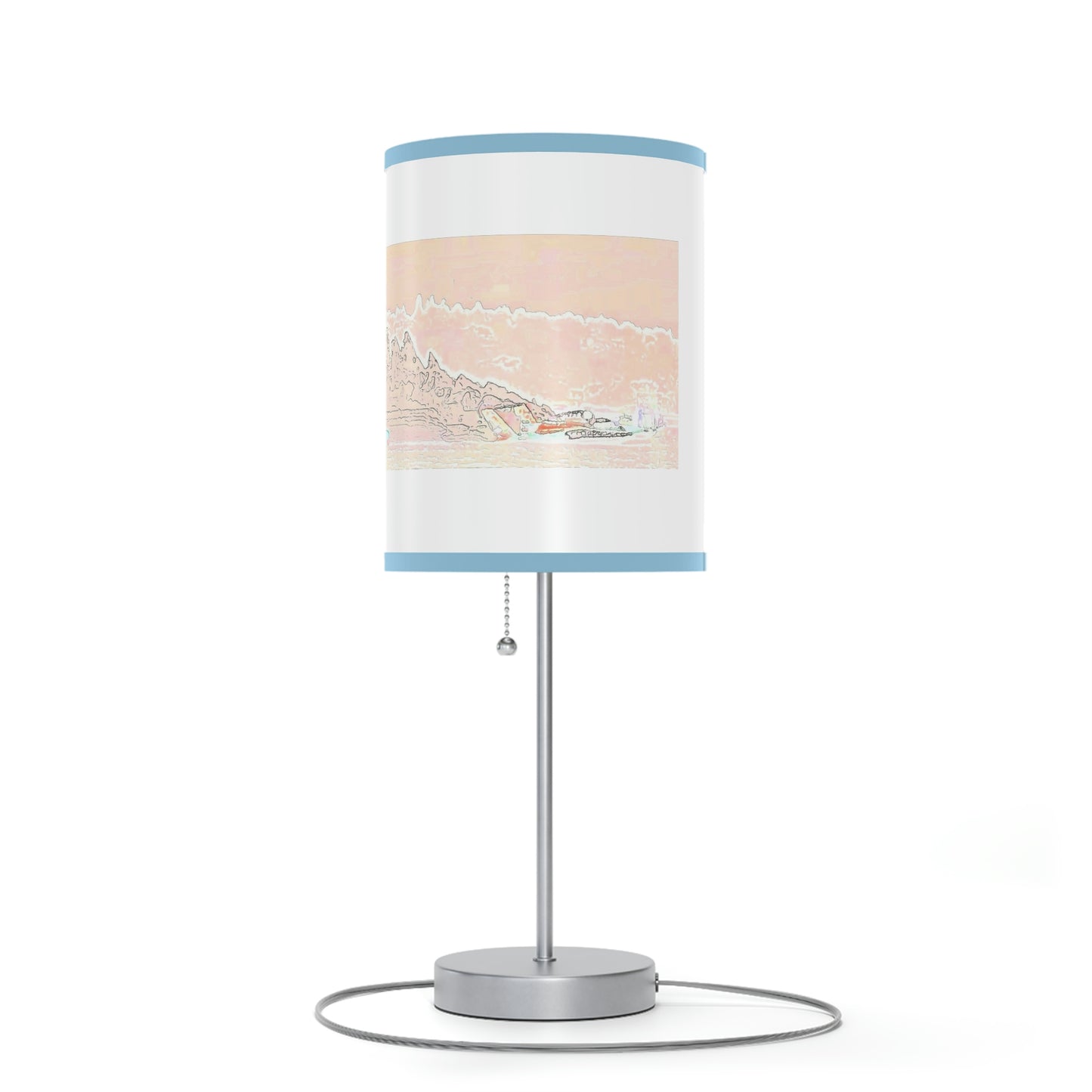 Lamp on a Stand, US|CA plug ... Seattle Columbia Cup On Lake Washington ... "Dave Wilcox Heads For The Win" ... Associate Gift-Photo ... Original Works ...