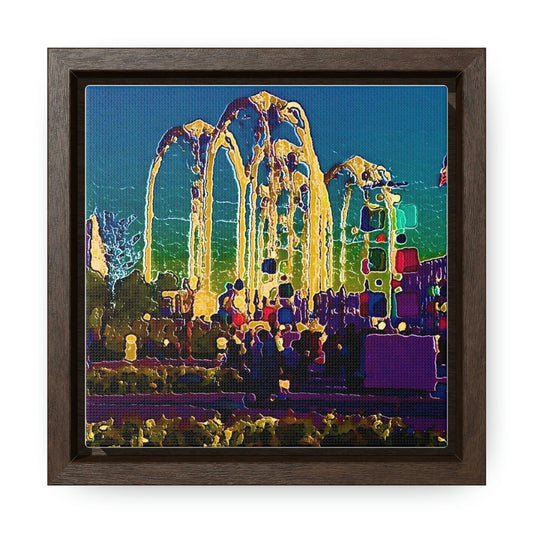 Gallery Canvas Wraps, Square Frame ... "Arches 'Like-No-Other' ... " Seattle World's Fair: 1962. A Family Original ...