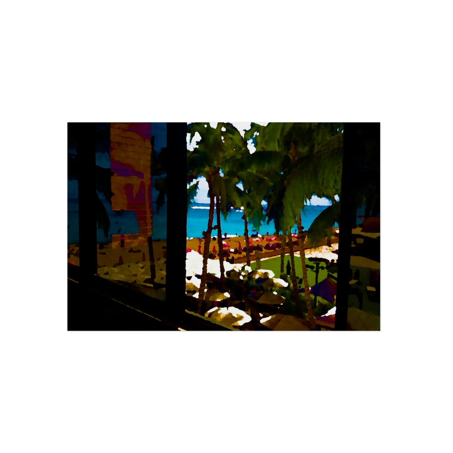 Aluminum Composite Panels ... "A Room With A 'Kingly View' ..." ... The Royal Hawai'ian - The Kings Palace ... Waikiki, HI ... October 2014 ... Original Works ...