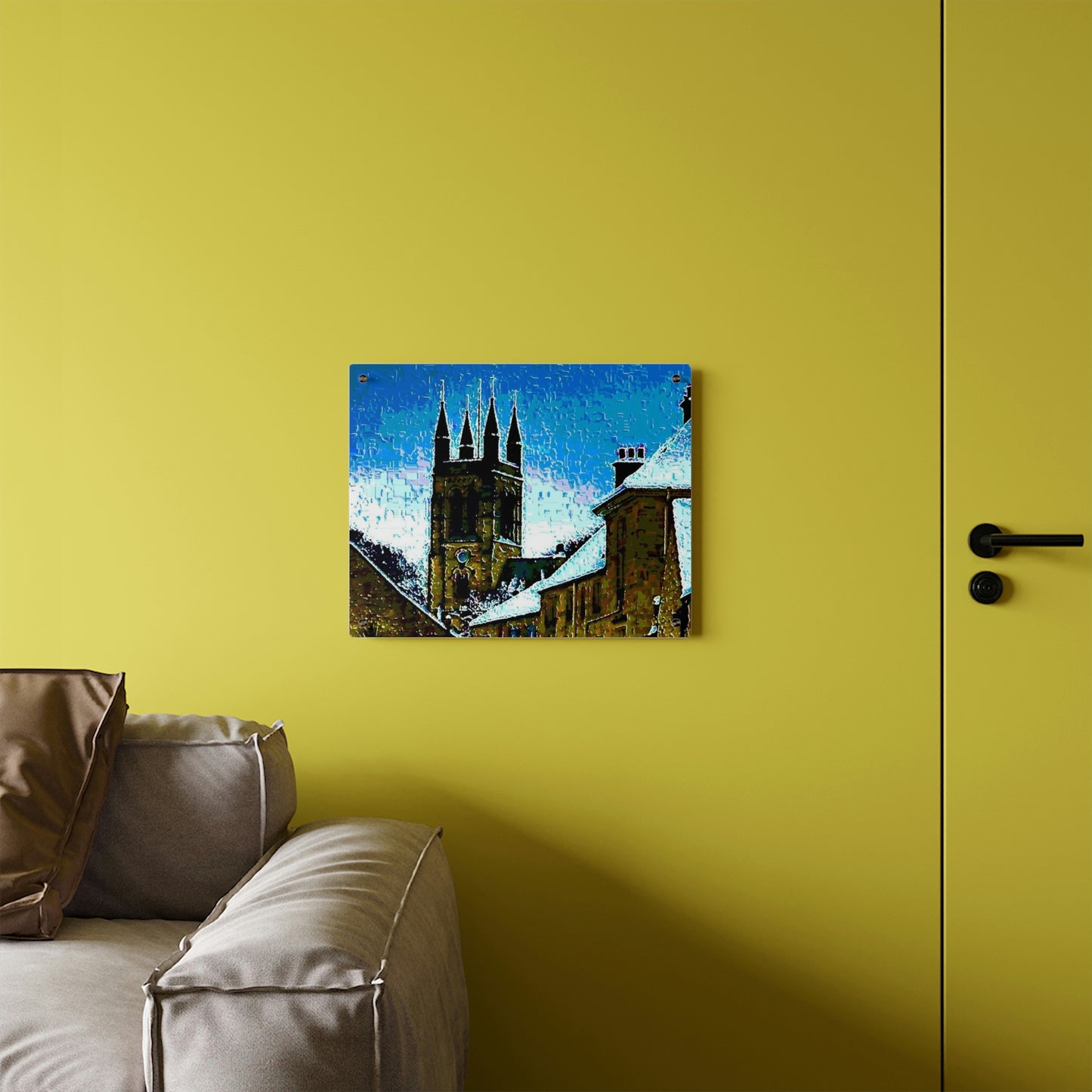 Acrylic Wall Art Panels ....  Walikng The Streets & Alleys ... 'Strolling The Canals ... '  ... Original Works  ...