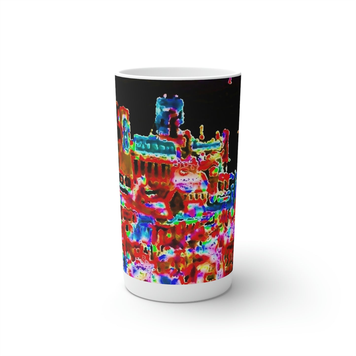 Conical Coffee Mugs (3oz, 8oz, 12oz) ... "No.9 Fishermen's Grotto - Fishermen's Wharf, SF, California" ... Family Archives: 1970's ... Original Works ...