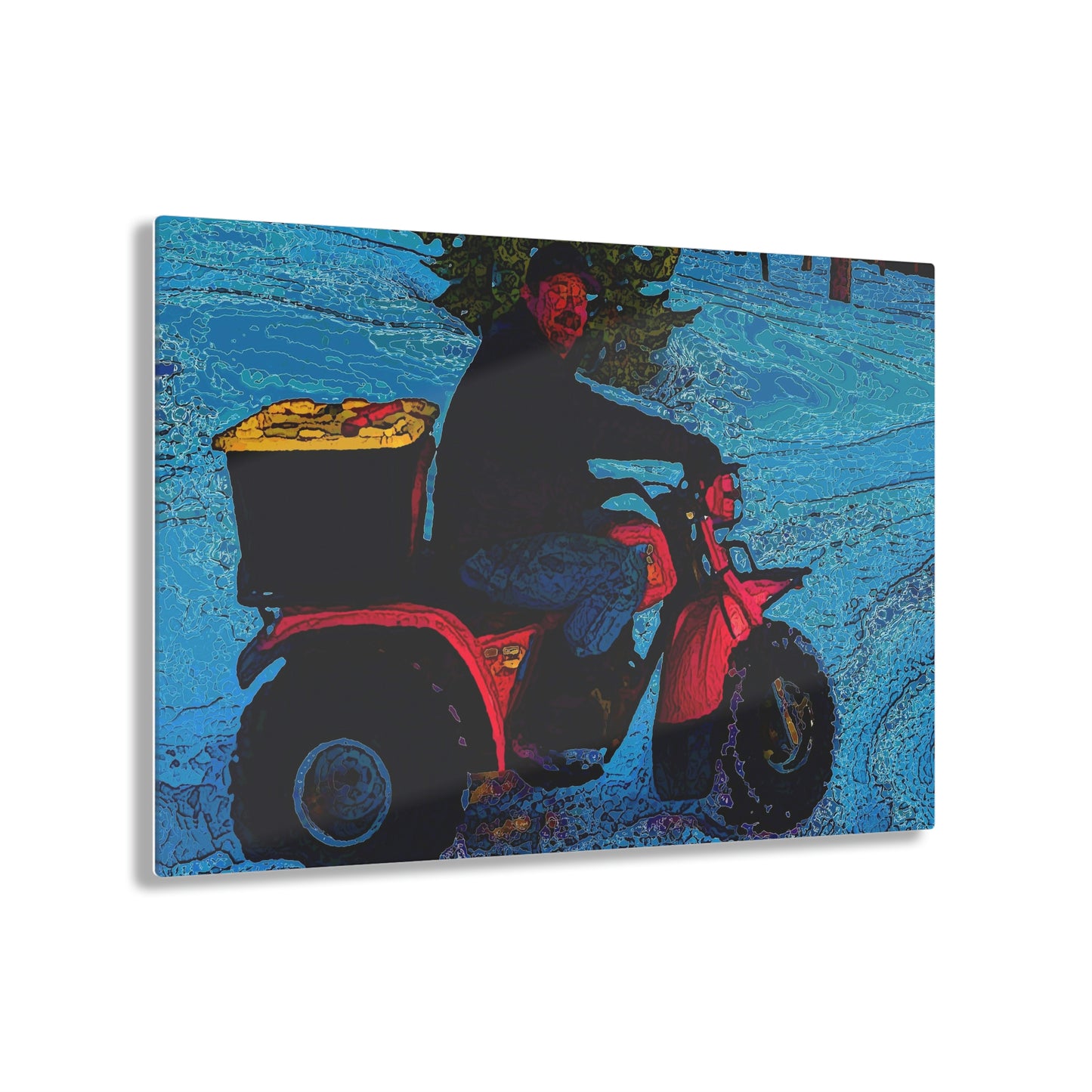 Acrylic Prints ... There's 2-Wheelin ... There's 4-Wheelin ... 'And-Of-Course' ... "There's 3-Wheelin-In-The-Snow" ...  Original Works ...