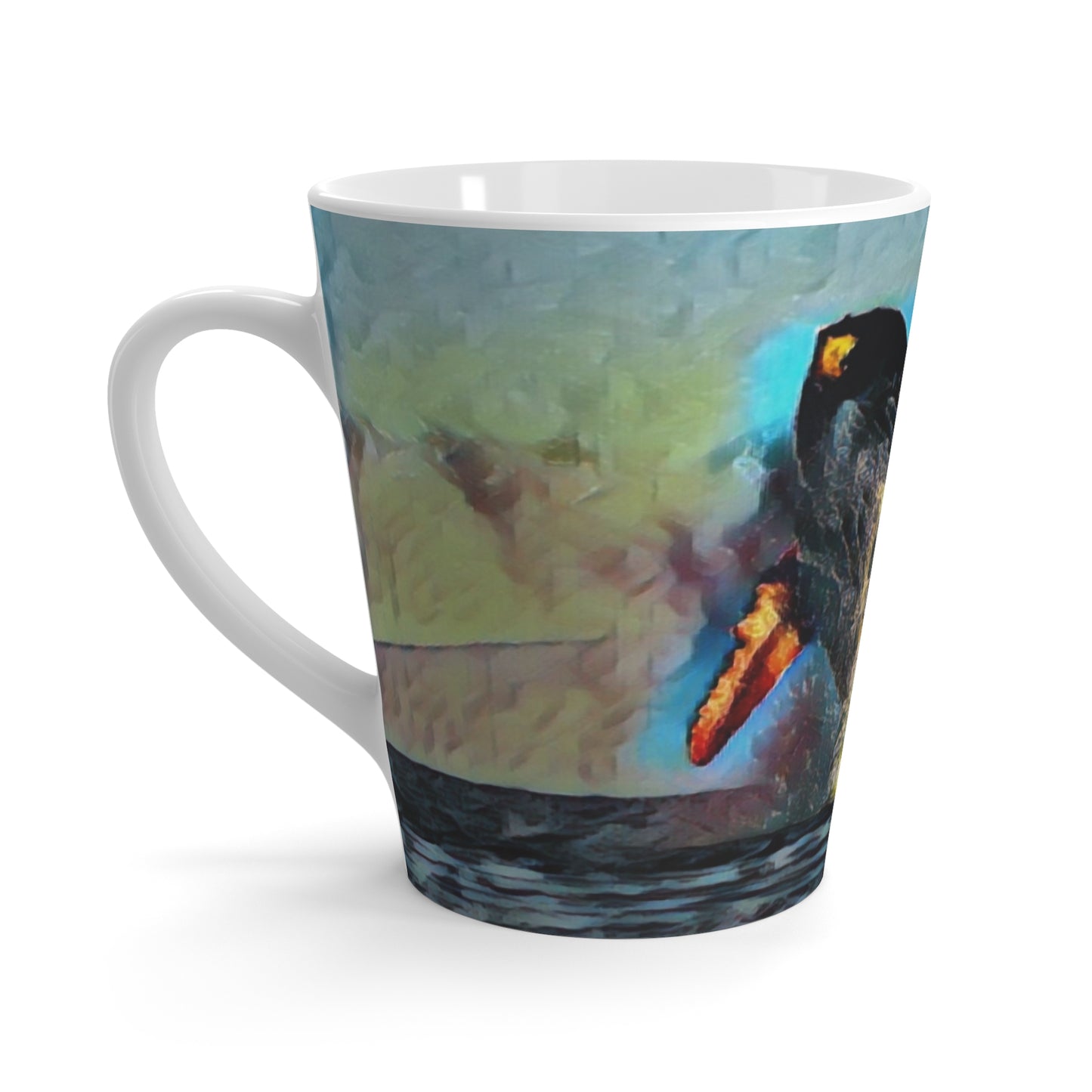 Latte Mug ... An Extraordinary Humpback Breach ... 'With Explosive Energy' ... Family Archives (KPH) ... Circa: 21st Century. Maui, HI ... Original Works ...
