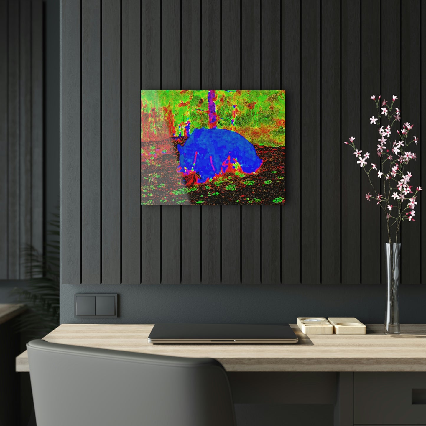 Acrylic Prints ... RCY: "Rhett Creek Yogi ... '500 Lbs Of Autumn Season Hunger' ..."  ... September 2022 ... Central Idaho ... Original Works ...