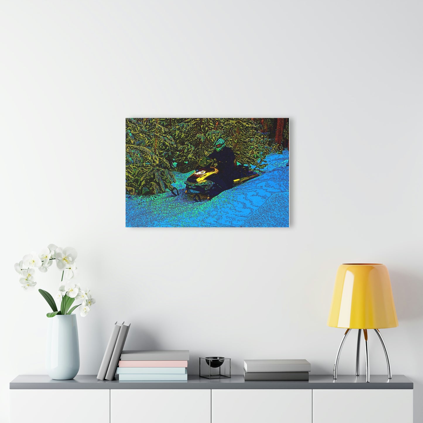 Acrylic Prints (French Cleat Hanging) ... Yep ... "Another Day ... Riding Through The Wilderness ... " ... February 2023 ... Original Works ...