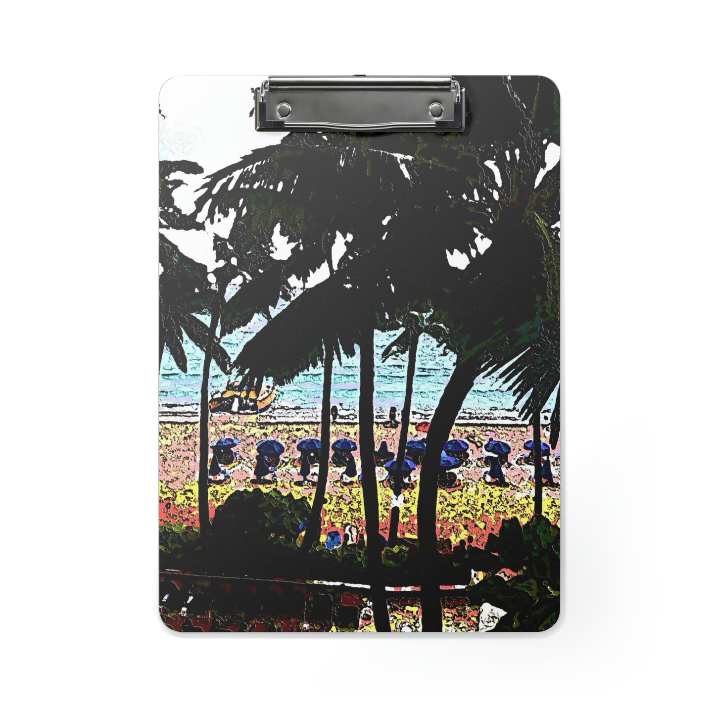 Clipboard ... "A Beautiful Beach Amongst The Palms" ... The Outrigger Waikiki, Honolulu, Oahu ... Original Works ...