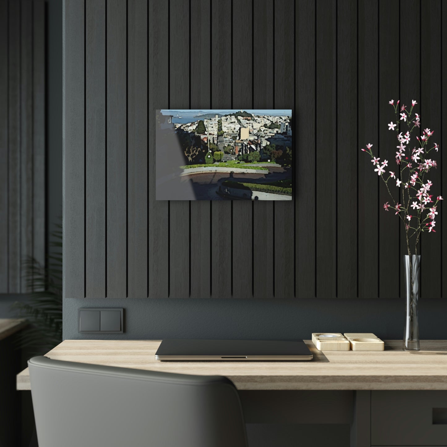 Acrylic Prints ... "Lombard Street San Francisco, CA, USA" ... Family Archives 1970's ... Original Works ...