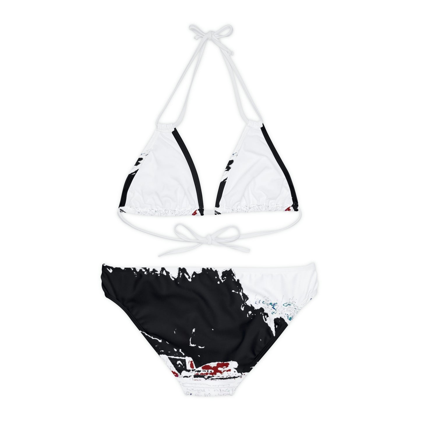 Strappy Bikini Set ... Seattle Columbia Cup On Lake Washington ... "Dave Wilcox Heads For The Win" ... Associate Gift-Photo ... Original Works ...