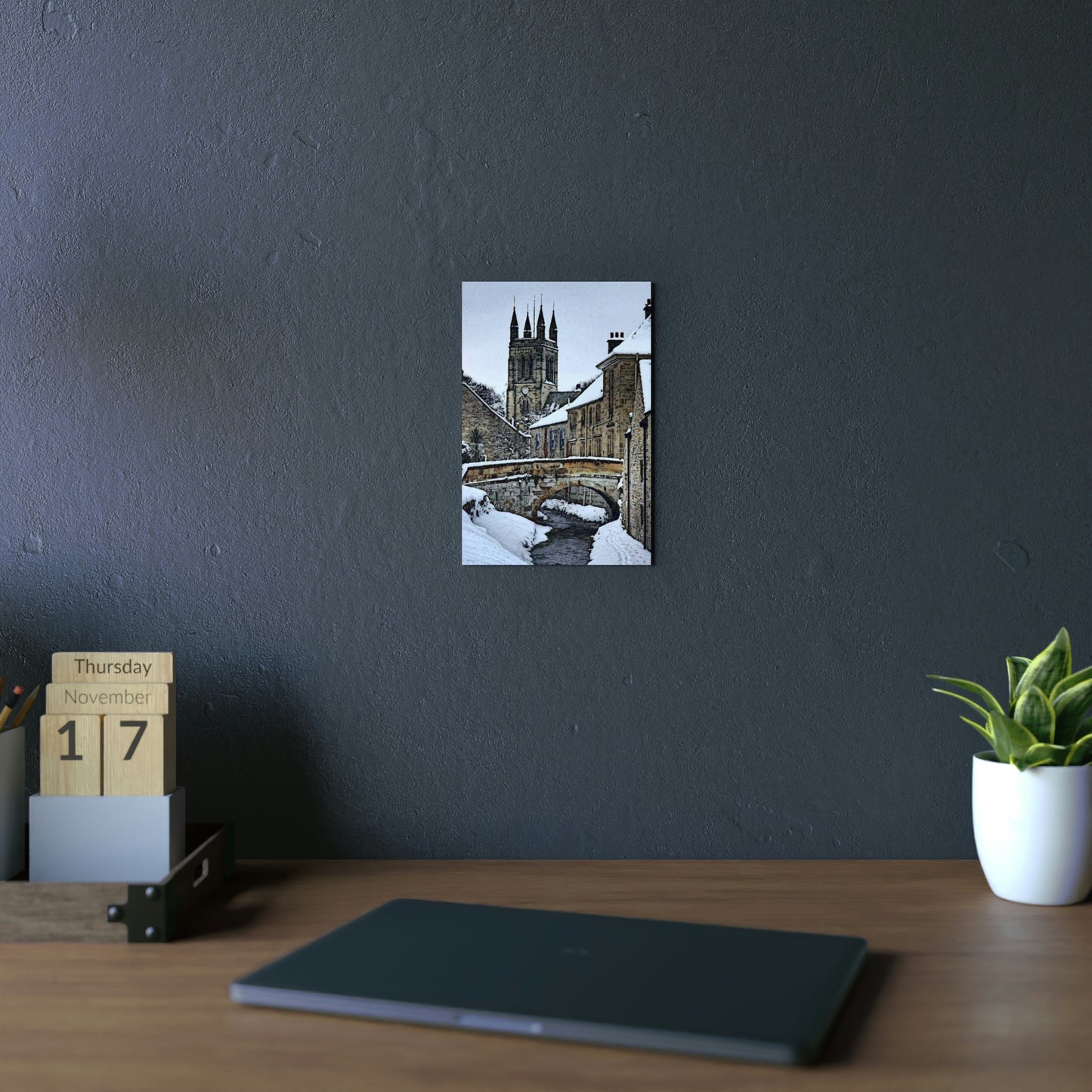 Aluminum Composite Panels ... A Bridge, A Canal, A Cathedral ... "To Stroll Over-Through-And-By" ... Central England: Circa 2005 ... Original Works ...