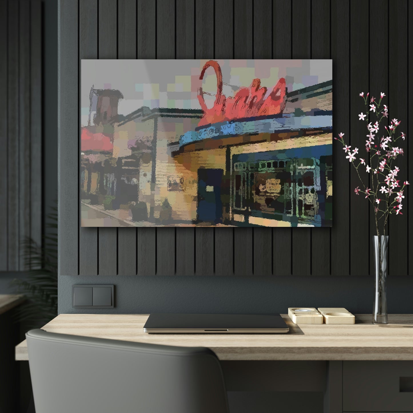 Acrylic Prints ... In-A-Hurry & Stressed? ... Remember: Keep "Clam" ... Clam_Happy ...  'Ivars: Seattle Waterfront' ... Personal Archives ... Original Works ...