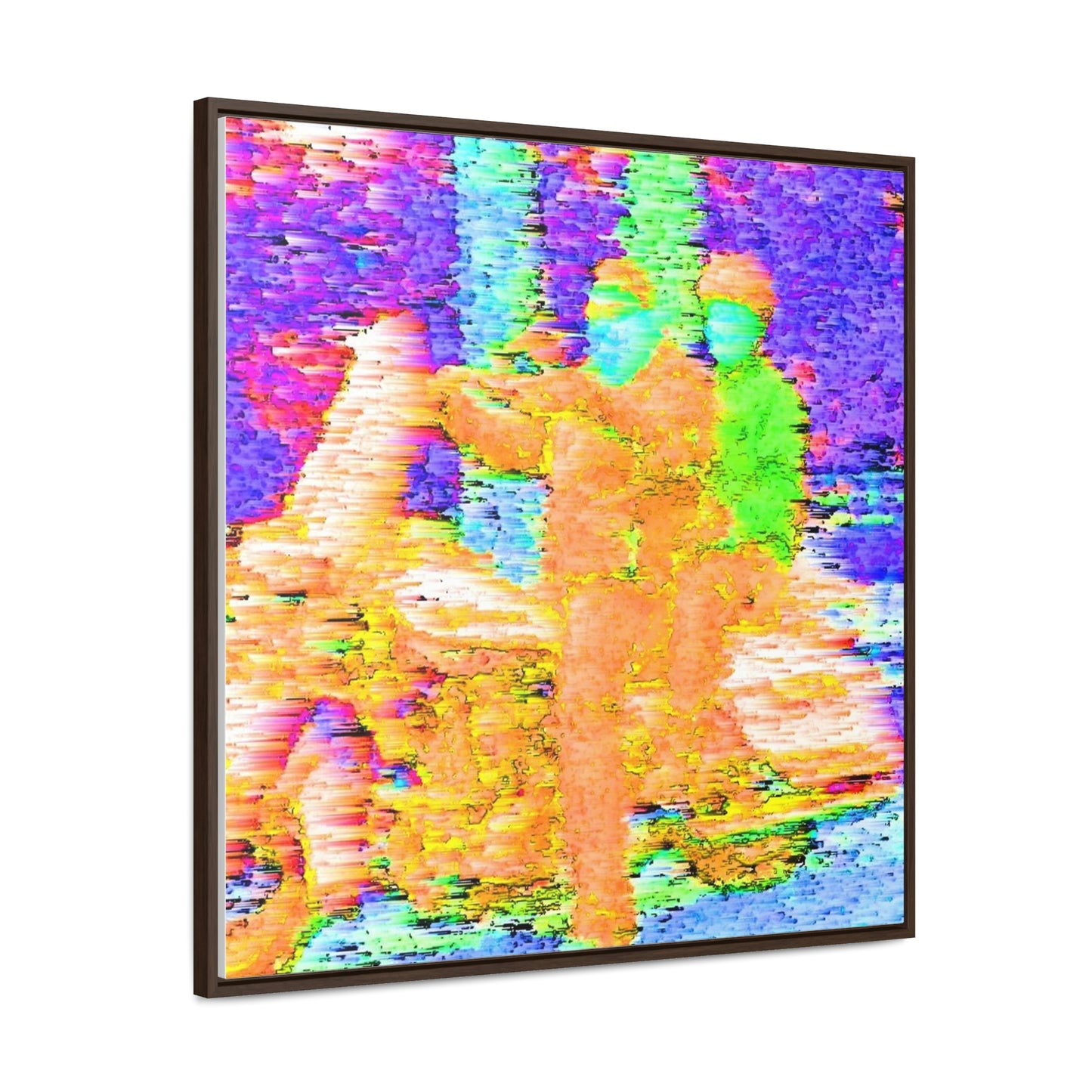 Gallery Canvas Wraps, Square Frame ...  "And 'I' Left His Dead A_s There By The Side-of-The-Road" ... Original Works ... (Grateful Dead: Me-And-My-Uncle)