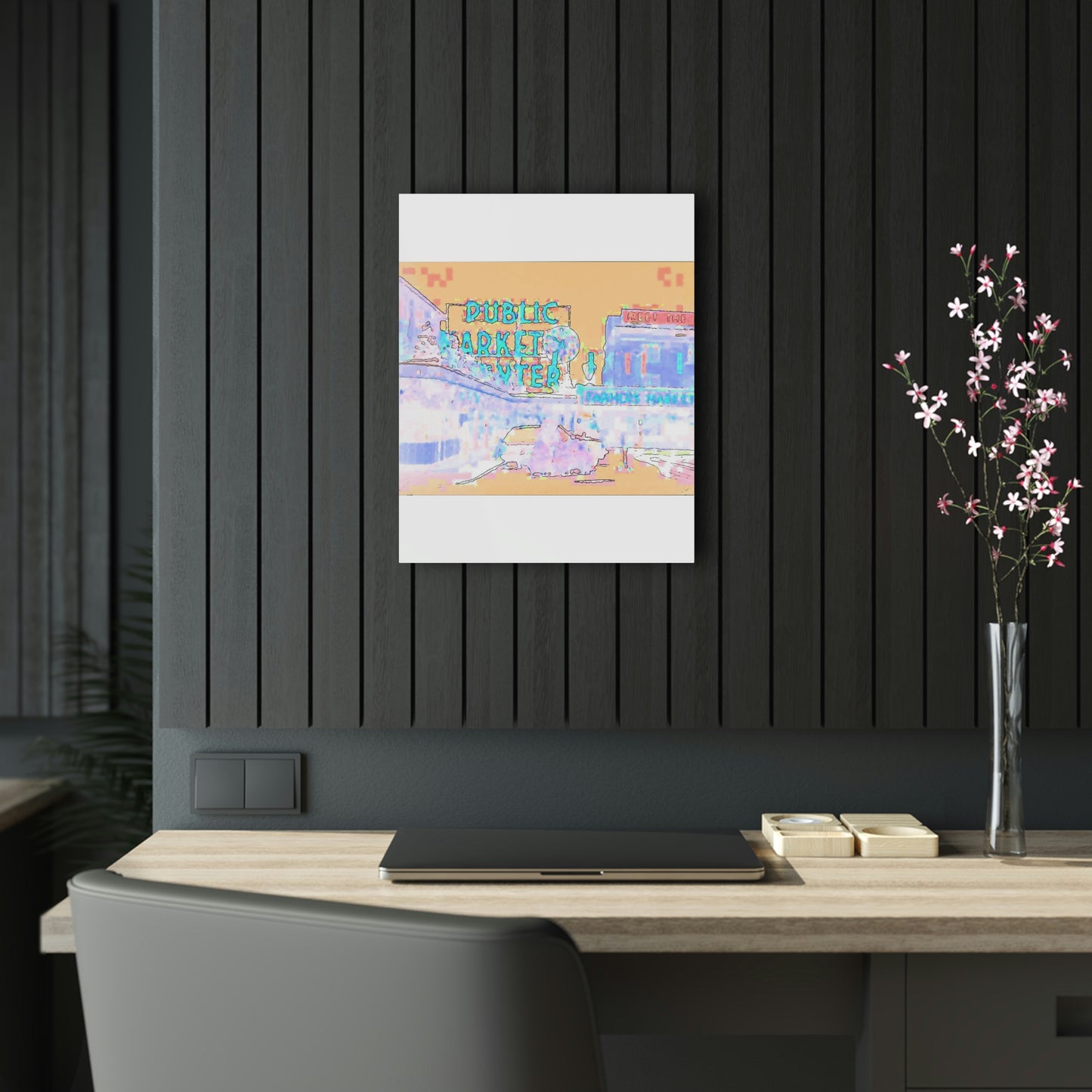 Acrylic Prints ... "Seattle's PPM: Pike-Place-Market" ... I Remember That Day ... The Photo Shoot ... 'It Was Snowing' ... Original Works ...