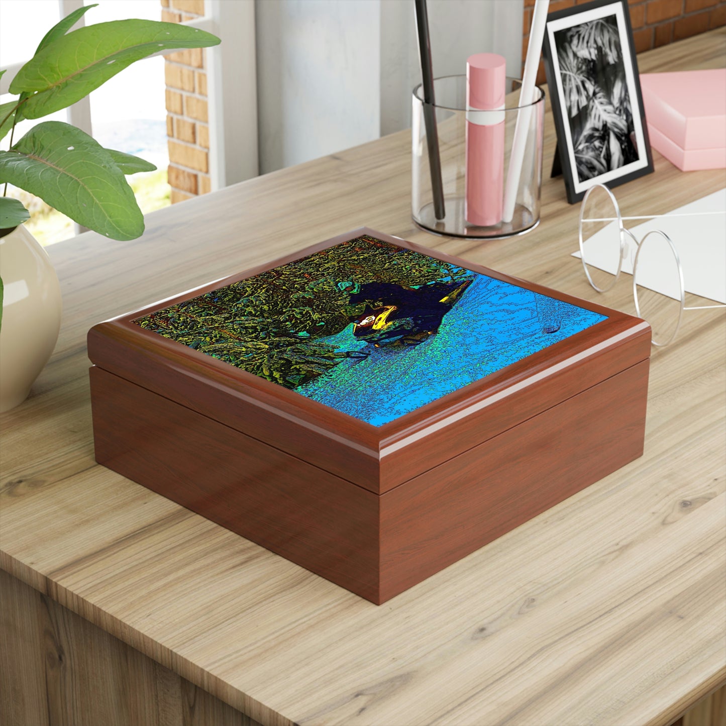 Jewelry Box ... Yep ... "Another Day ... Riding Through The Wilderness ... " ... February 2023 ... Original Works ...