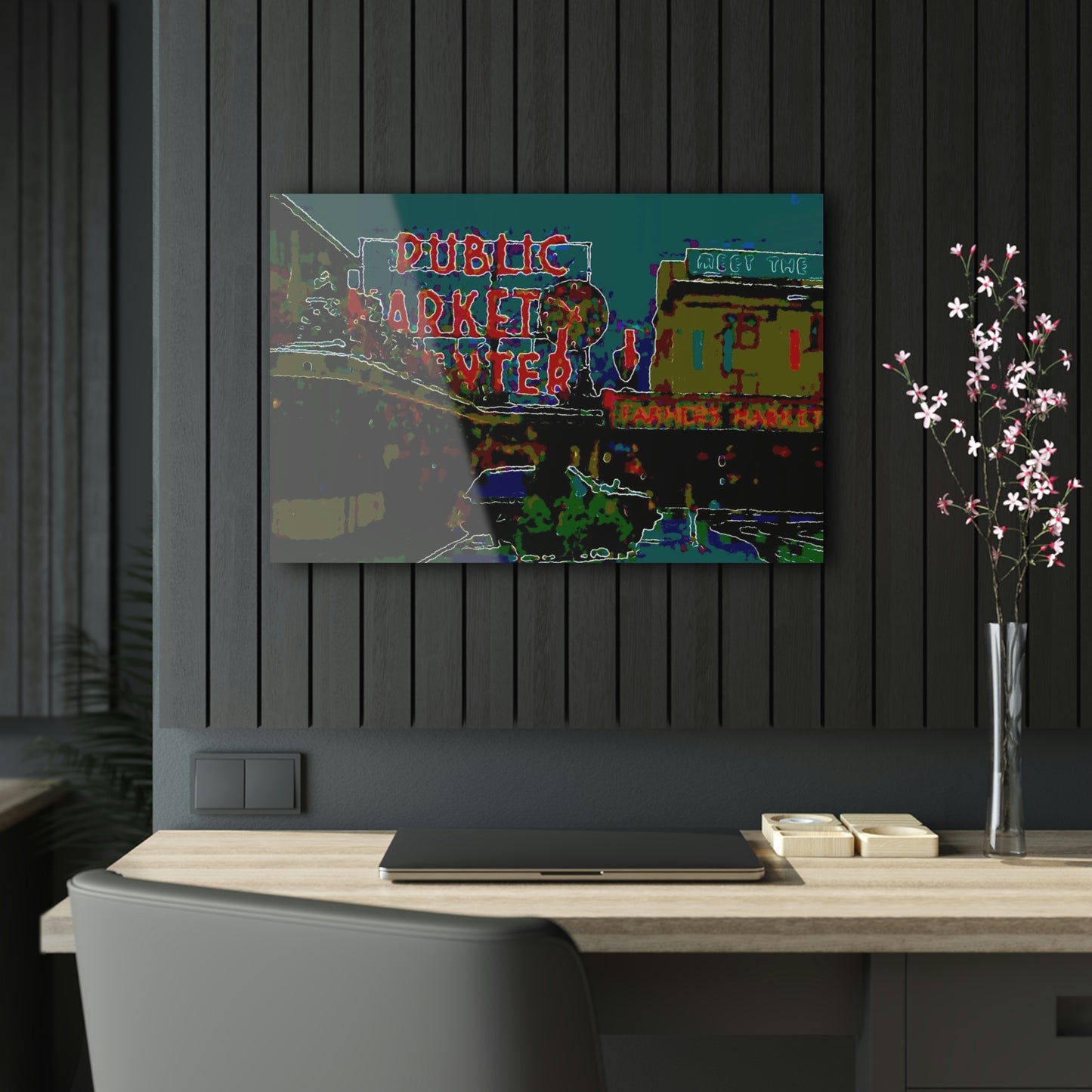 Acrylic Prints ... "Seattle's PPM: Pike-Place-Market" ... I Remember That Day ... The Photo Shoot ... 'It Was Snowing' ... Original Works ...