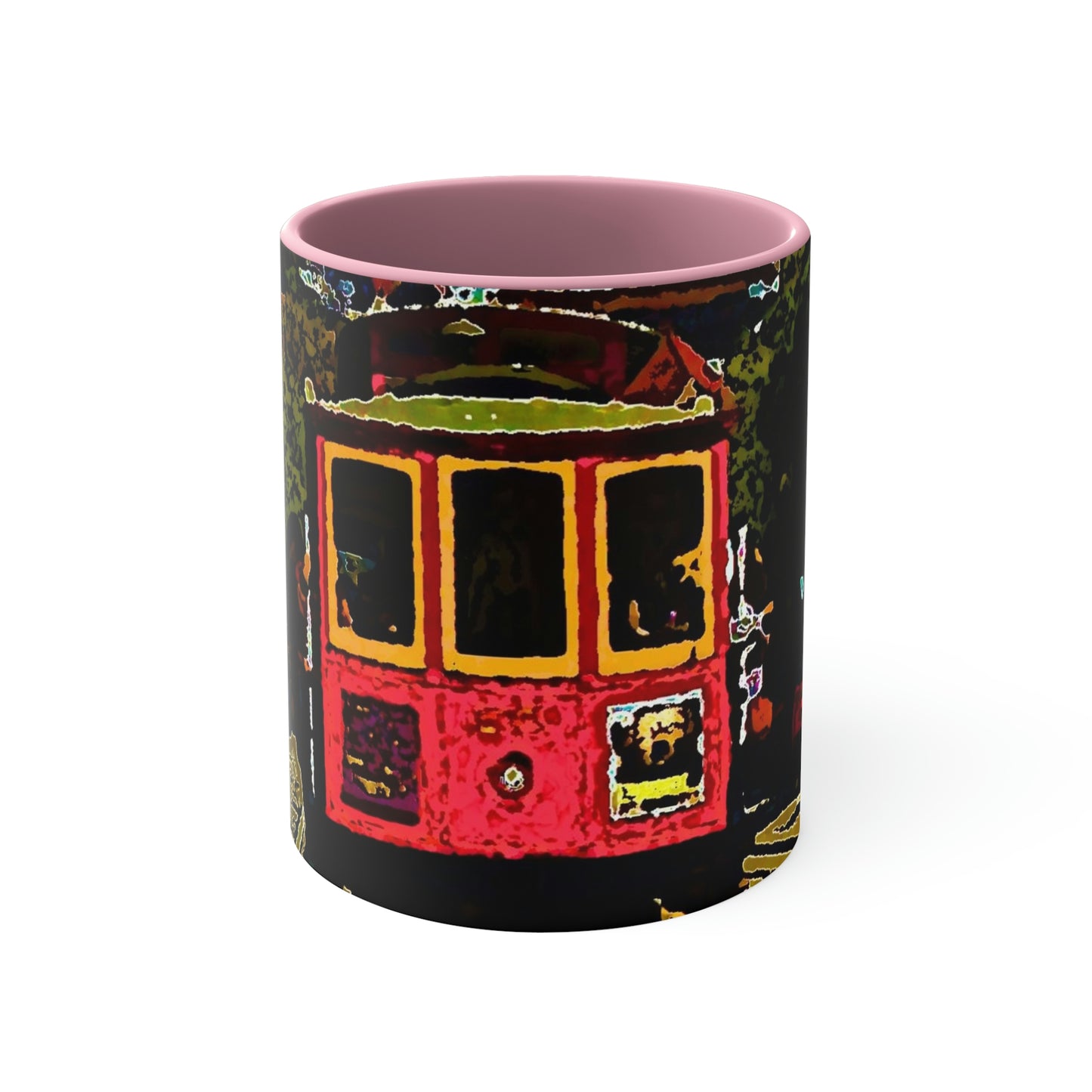 Accent Coffee Mug, 11oz ... San Francisco ... 'A Rice-A-Roni-A-San Francisco Treat' ... "A Cable Car Classic" ... Family Archives: 1973 ... Original Works ...