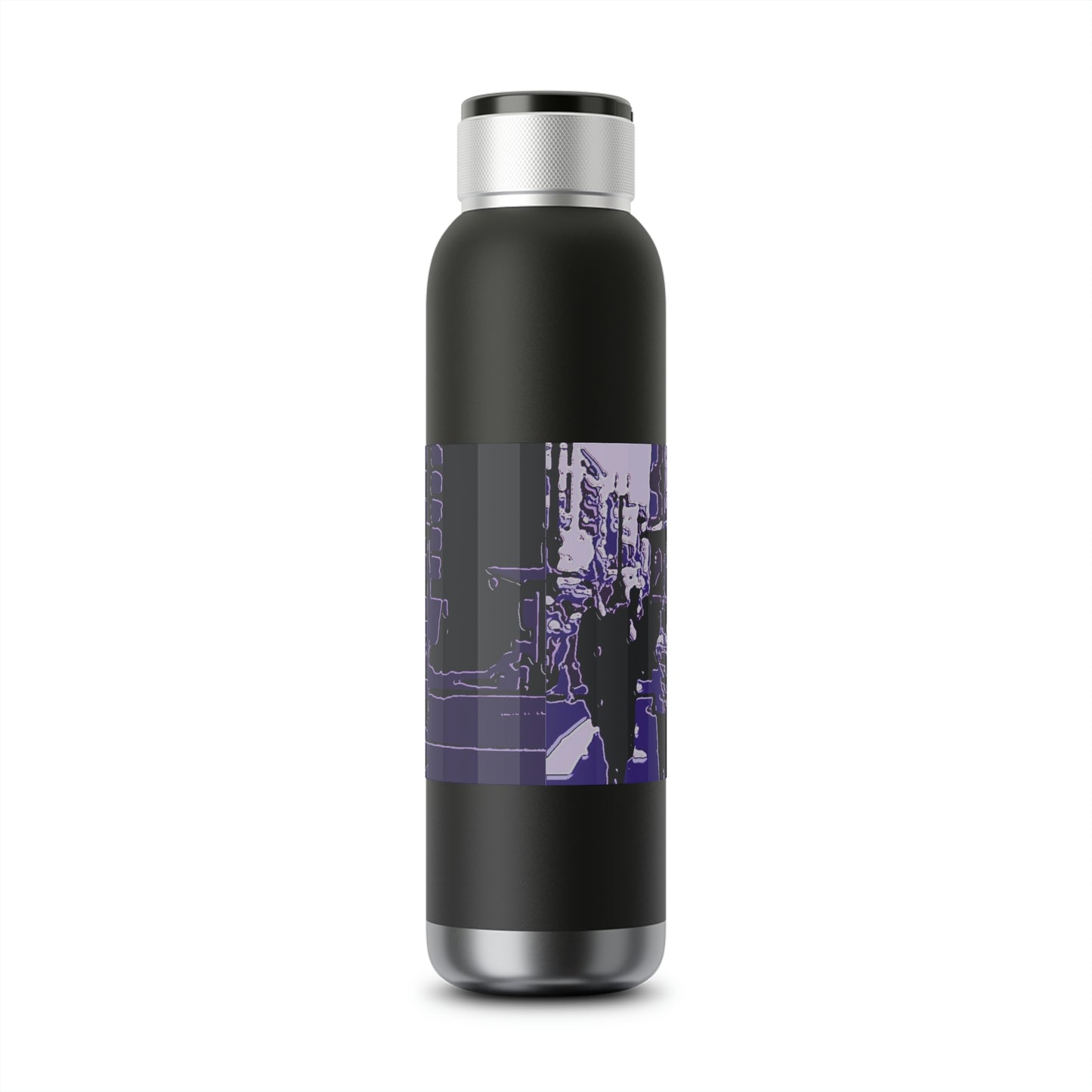 Soundwave Copper Vacuum Audio Bottle 22oz ... San Francisco ... 'Rice-A-Roni-A-San Francisco Treat' ... "A Cable Car Classic" ... Family Archives: 1973 ... Original Works ...