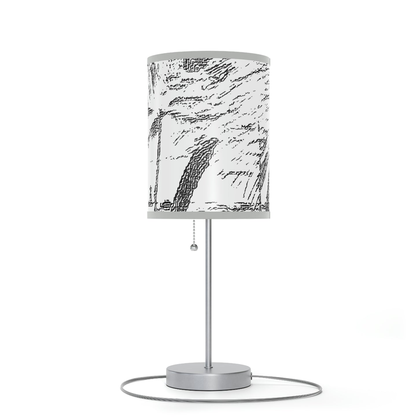 Lamp on a Stand, US|CA plug ... "The Royal Hawai'ian: Waikiki Beach_Beach" ... Honolulu, HI ... Ocotber 2014 (Halloween) ... Original Works ...