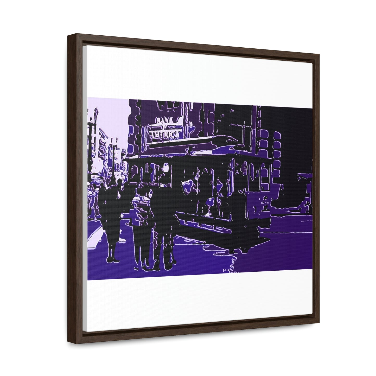 Gallery Canvas Wraps, Square Frame ... San Francisco ... 'Rice-A-Roni-A-San Francisco Treat' ... "A Cable Car Classic" ... Family Archives: 1973 ... Original Works ...