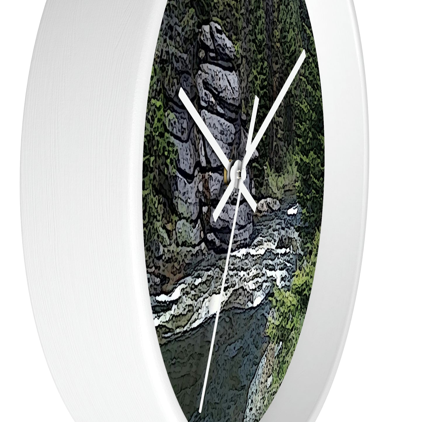 Wall clock ...  "I Am Innocent" ... Tricky-Dick Immortalized ... Nixon Rock: Along The River ... Central Idaho, Summer 2020 ... Original Works ...