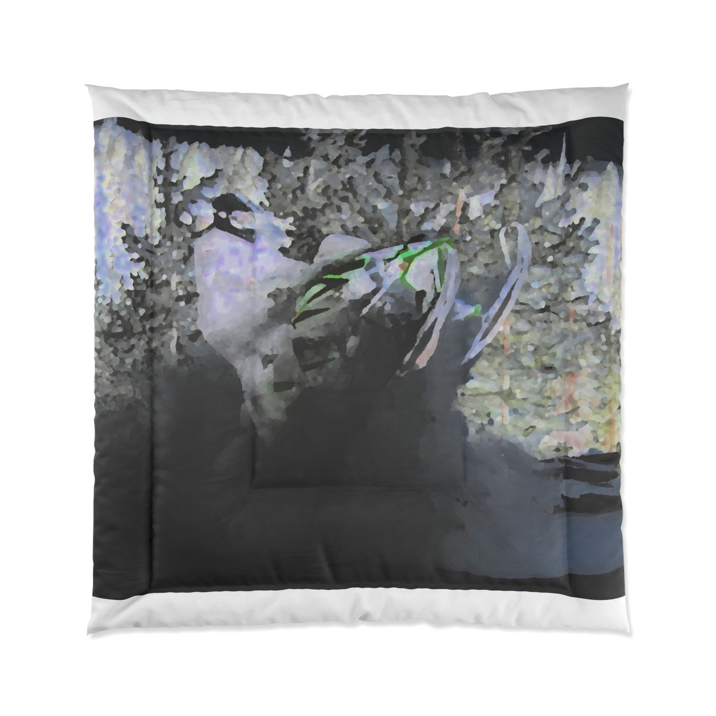 Comforter ... "Come Fly With Us At CIP Airways" .. CIP: Central_Idaho-Properties ...