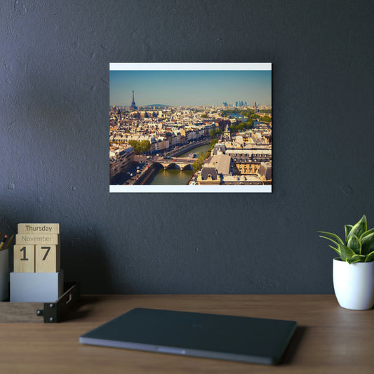 Aluminum Composite Panels ... "Allons Y A La Paris!"... A View Of 'The River Seine & Le Tour Eiffel' ... Family Archives ... Original Works ...