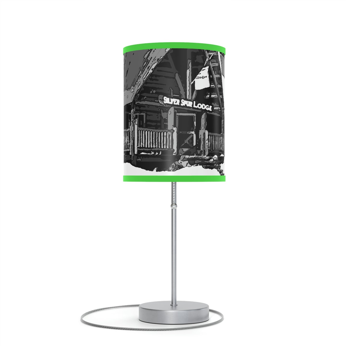 Lamp on a Stand, US|CA plug ... A Beautiful Lodge & Back-Country Outfitter In A Mountain Town ... 'Dixie, Idaho, November 2022' ... Original Works ...