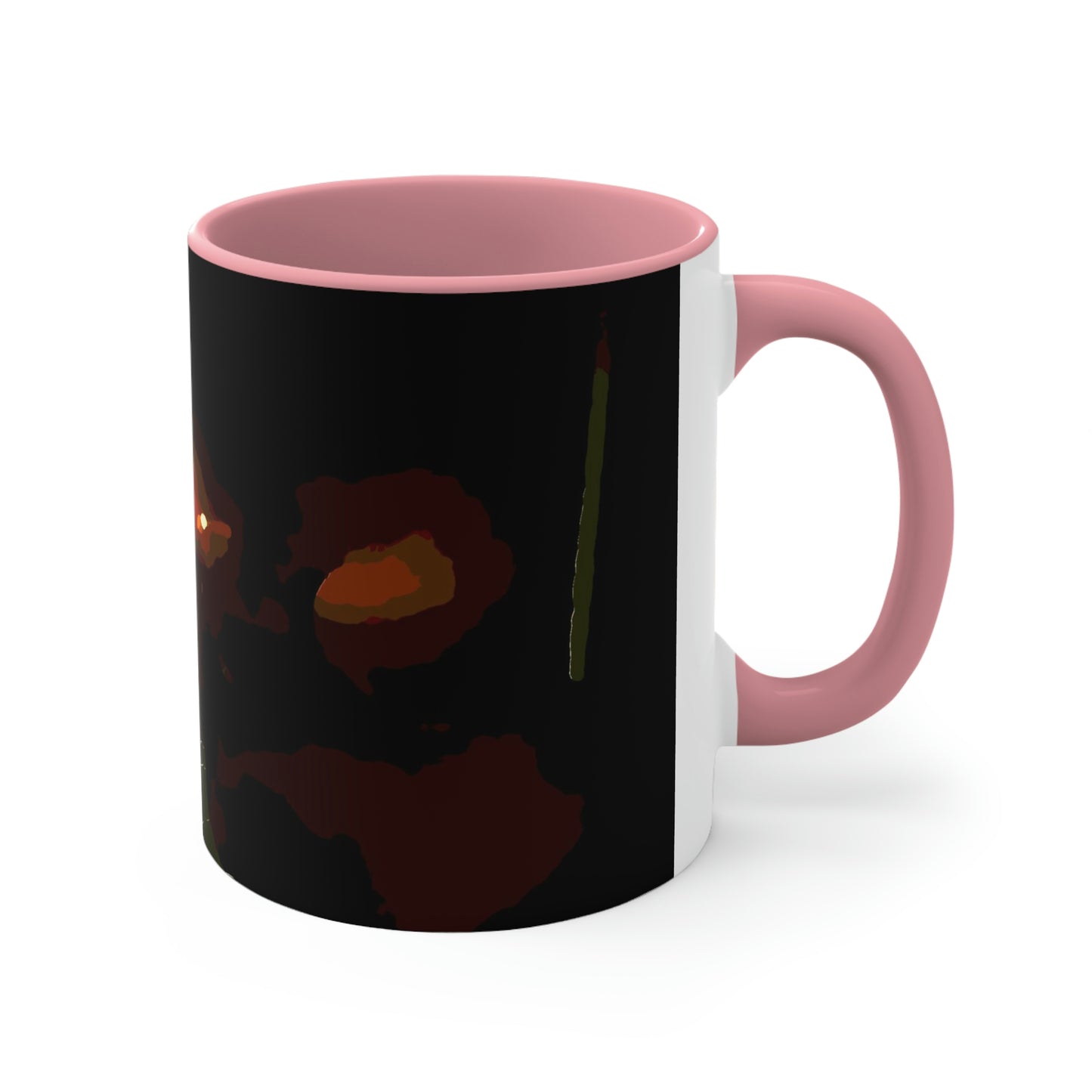 Accent Coffee Mug, 11oz ... Ruger .357 Magnum Early-Morning-Target-Practice ... 'Circa April 2022' ... Original Works ...