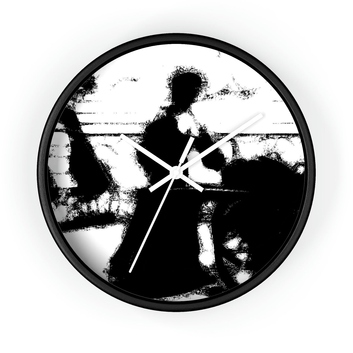 Wall Clock ... Dublin's "Molly Malone Along Grafton Street" ... Cryin' Cockels & Muscles Alive-Alive-Oh ... Circa 2003 ... Original Works ...