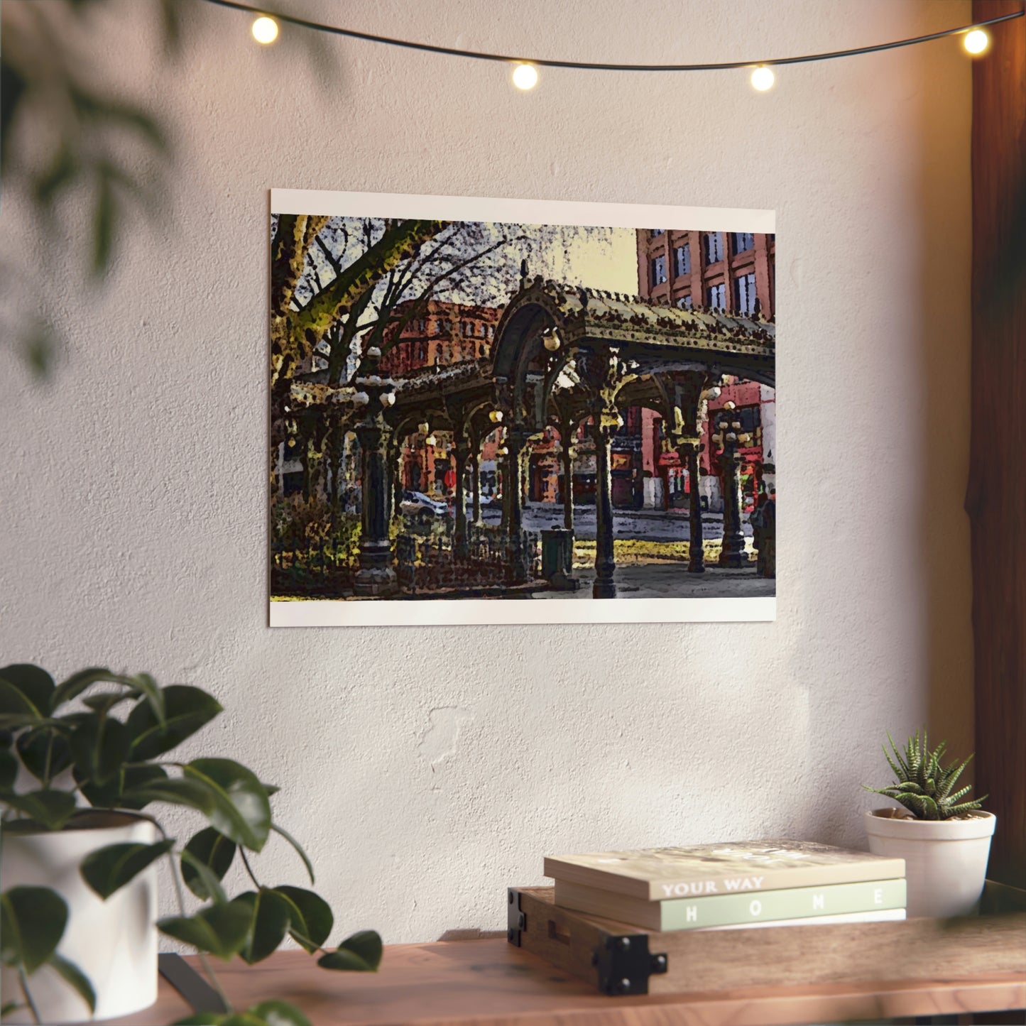 Aluminum Composite Panels ... Pioneer Square, Seattle, Washington: Gazebo, ..."Waiting For The Bus" ... Family Archives ... 2010 ... Original Works ...