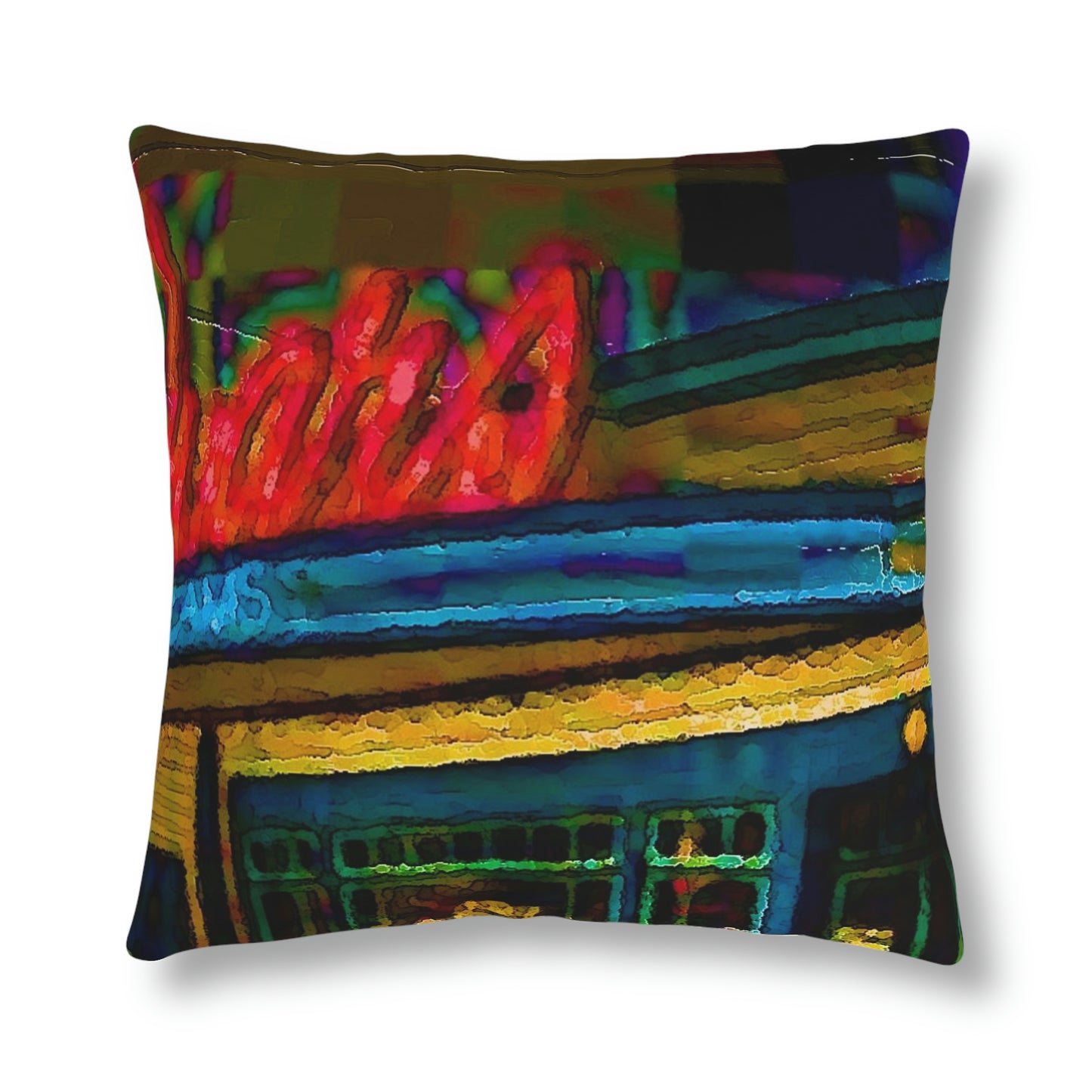 Waterproof Pillows ... In-A-Hurry & Stressed? ... Remember: Keep "Clam" ... Clam_Happy ...  'Ivars: Seattle Waterfront' ... Personal Archives ... Original Works ...