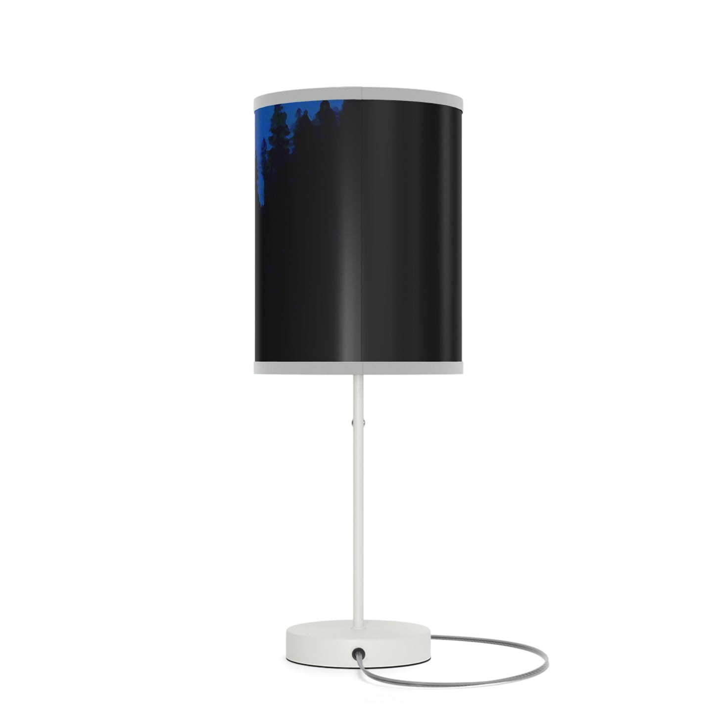Lamp on a Stand, US|CA plug ... "The Road Home" ...' Over The River & Through The Woods To? ...' ... Moonscape Near Elk City, Idaho ... Original Works ... 5Jan23 ...