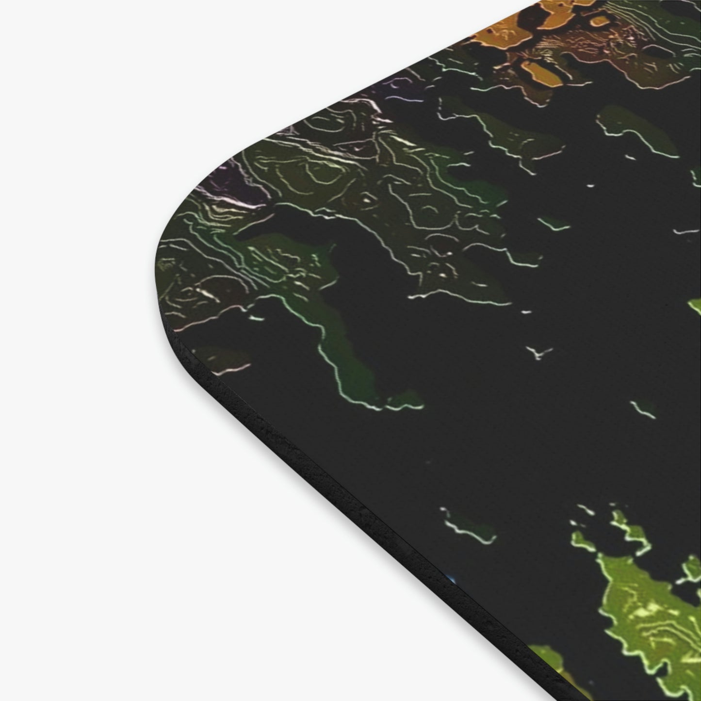 Mouse Pad (Rectangle) ... "A Rider Passeth-Through-It" ... Colors Galore & A Bit Of Impressionism ... Original Works. Winter 2021. Central Idaho. Rendering Time: 12 Hours ...