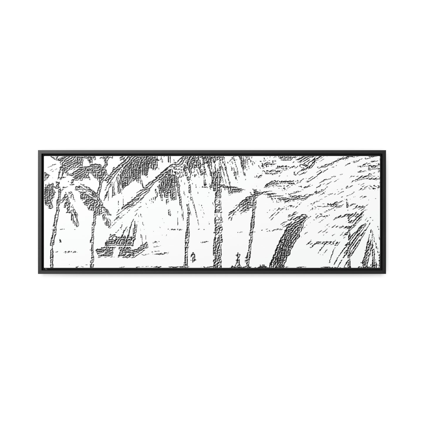 Gallery Canvas Wraps, Horizontal Frame ... "The Royal Hawai'ian: Waikiki Beach_Beach" ... Honolulu, HI ... Ocotber 2014 (Halloween) ... Original Works ...