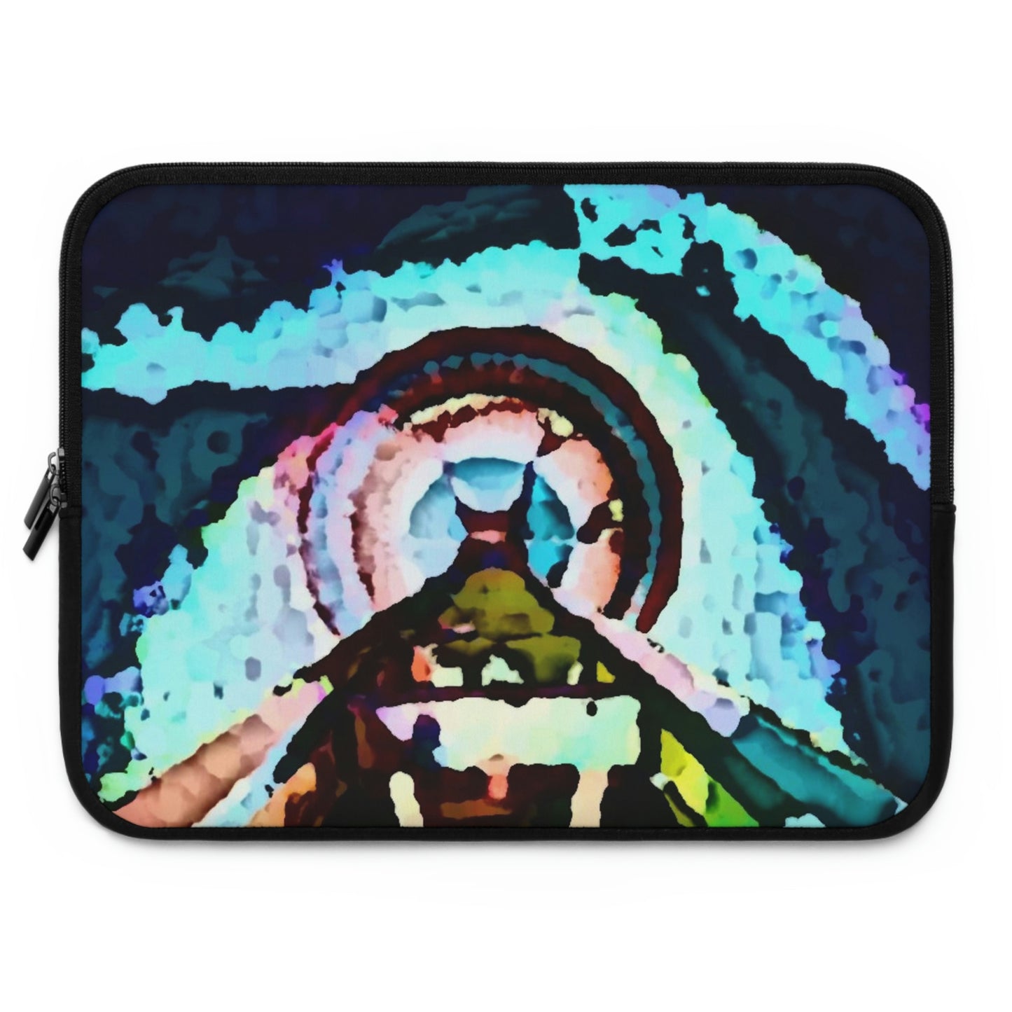 Laptop Sleeve ... "Seattle's World Fair" ... Below Space Needle 'Looking Up' ... On A Very Rainy Morning (Father's Family Photo). ... Original ...