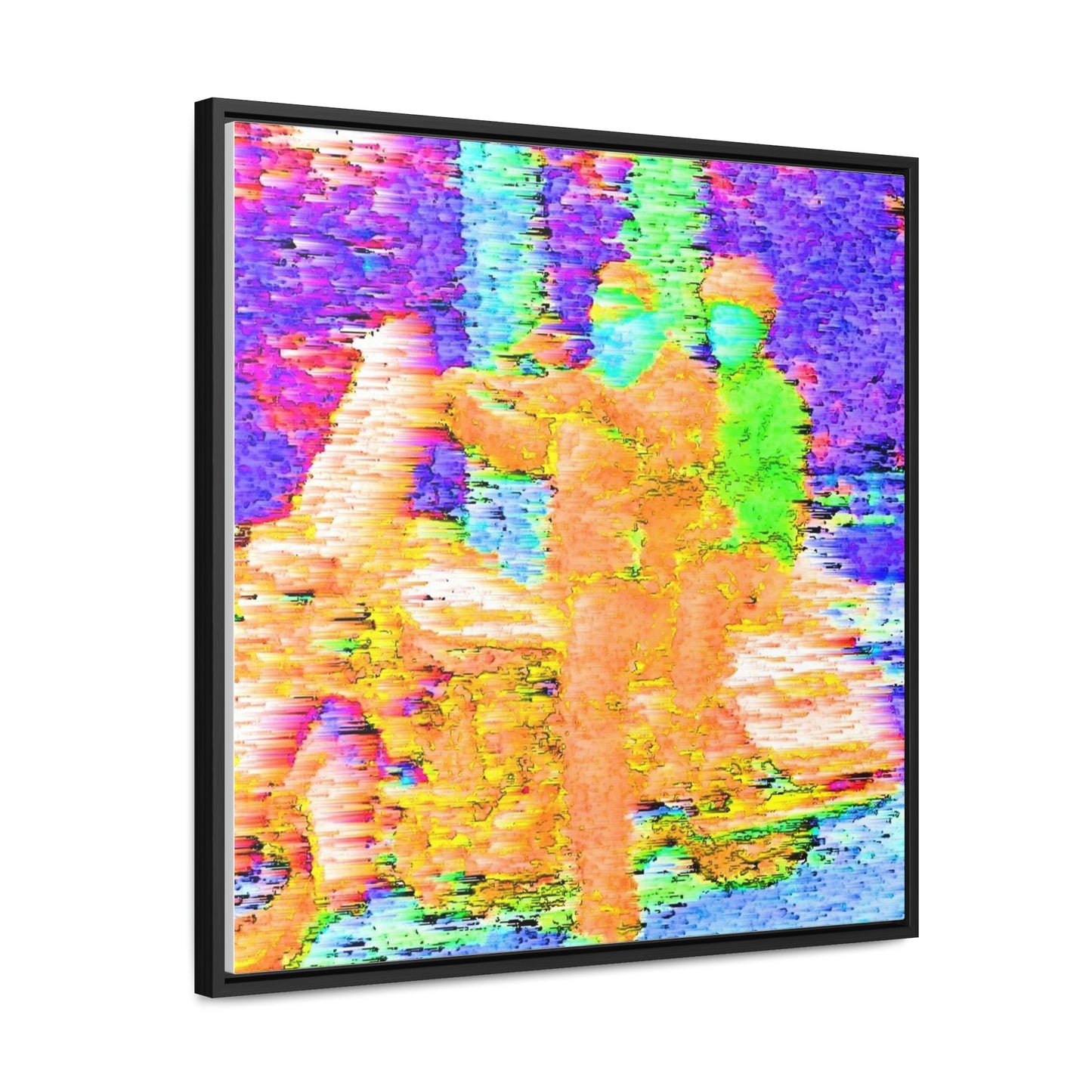 Gallery Canvas Wraps, Square Frame ...  "And 'I' Left His Dead A_s There By The Side-of-The-Road" ... Original Works ... (Grateful Dead: Me-And-My-Uncle)