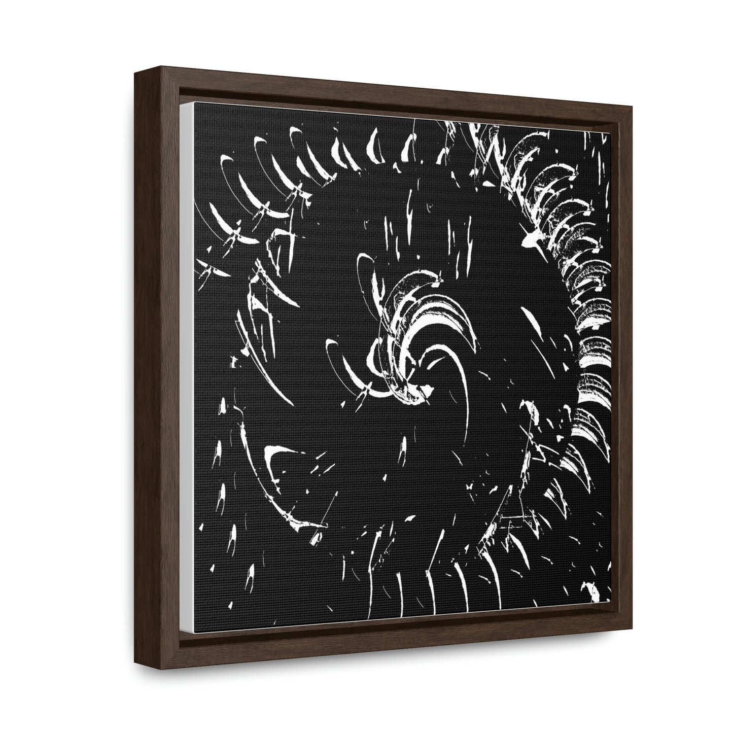 Gallery Canvas Wraps, Square Frame ... "Waning Moon" ... Central Idaho ... October 2022 ... Rendering Time: 22 Hours ... Original Works ...
