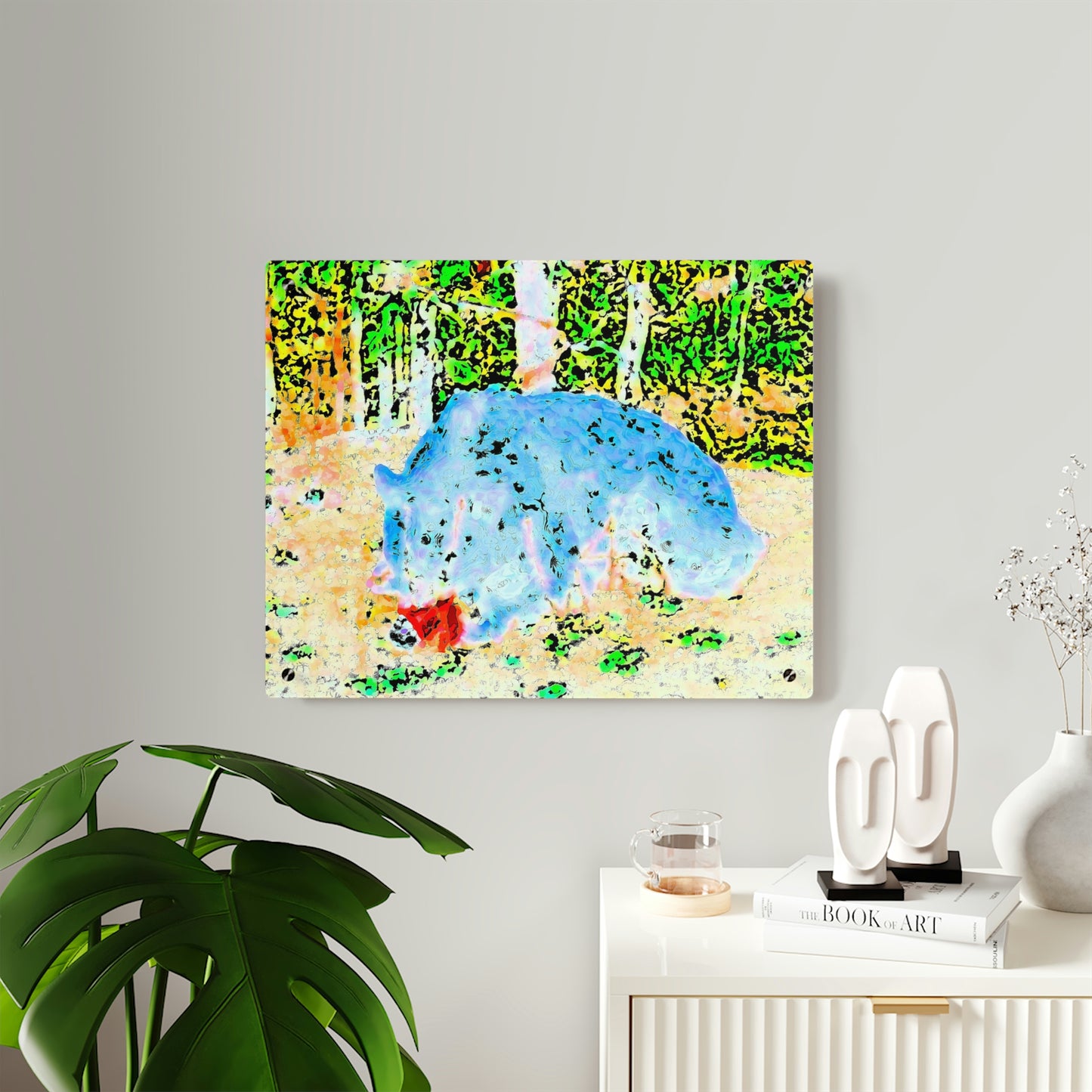 Acrylic Wall Art Panels ... RCY: "Rhett Creek Yogi ... '500 Lbs Of Autumn Season Hunger' ..."  ... September 2022 ... Central Idaho ... Original Works ...