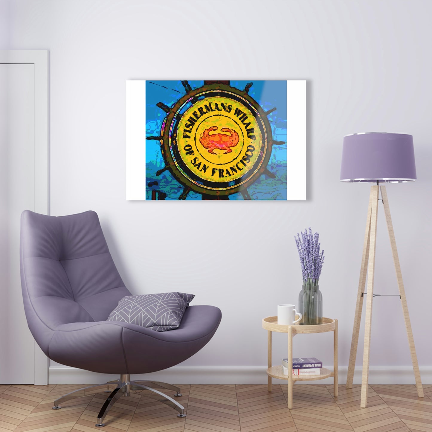Acrylic Prints ...  "No.9 Fishermen's Grotto - Fishermen's Wharf, SF, California" ... Family Archives: 1970's ... Original Works ...