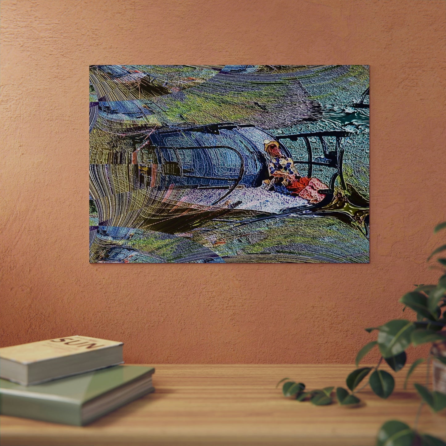 Aluminum Composite Panels ... Salmon River Jet Boating ... "Five-Mile-Bar" ... July 2022 ... Original Works ...