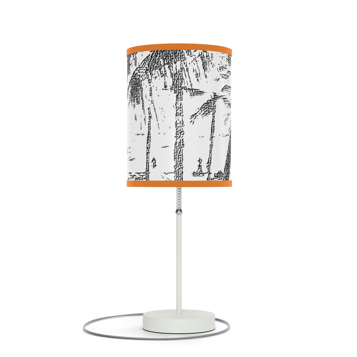 Lamp on a Stand, US|CA plug ... "The Royal Hawai'ian: Waikiki Beach_Beach" ... Honolulu, HI ... Ocotber 2014 (Halloween) ... Original Works ...
