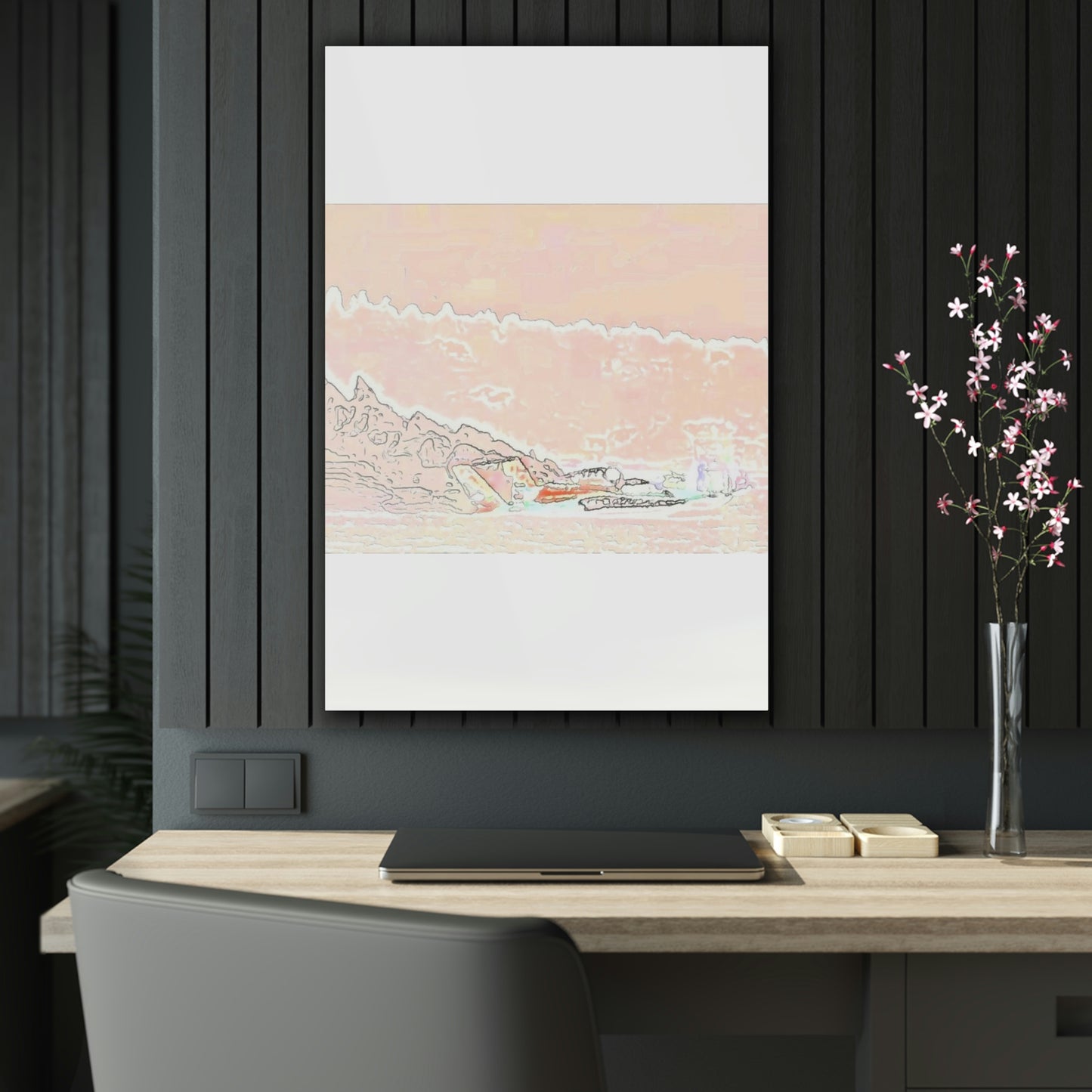 Acrylic Prints ... Seattle Columbia Cup On Lake Washington ... "Dave Wilcox Heads For The Win" ... Associate Gift-Photo ... Original Works ...