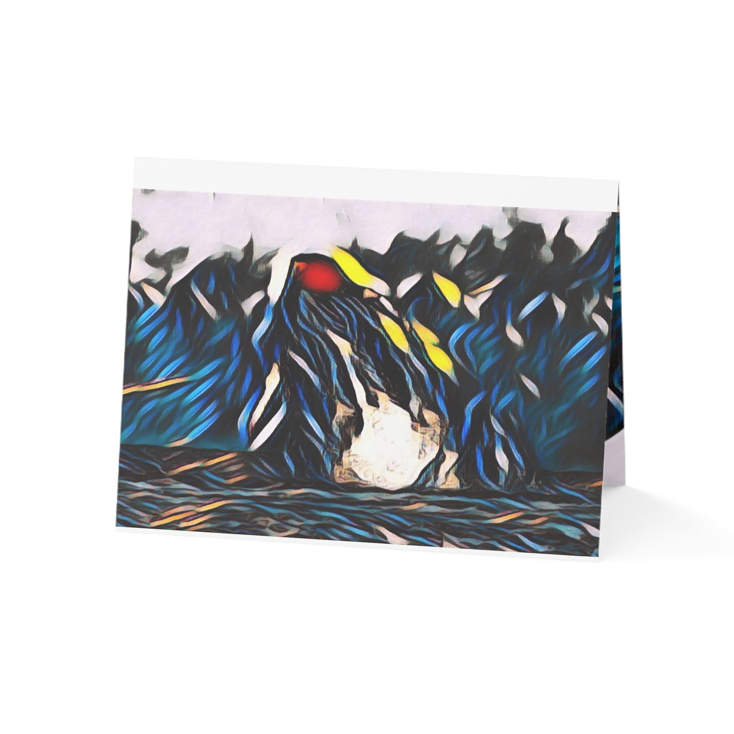 Greeting Cards (1, 10, 30, and 50pcs) ... "Ken's Favourite Humpback Breach" ... Circa: 21st Century ... Maui, HI ... Original Works ...