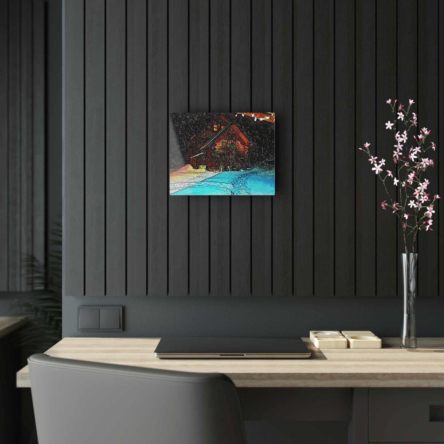 Acrylic Prints ... A Cold ... A Very Snowy ... "A Tranquil & Quiet Morning In Mountainous Central Idaho" ... Original Works ...