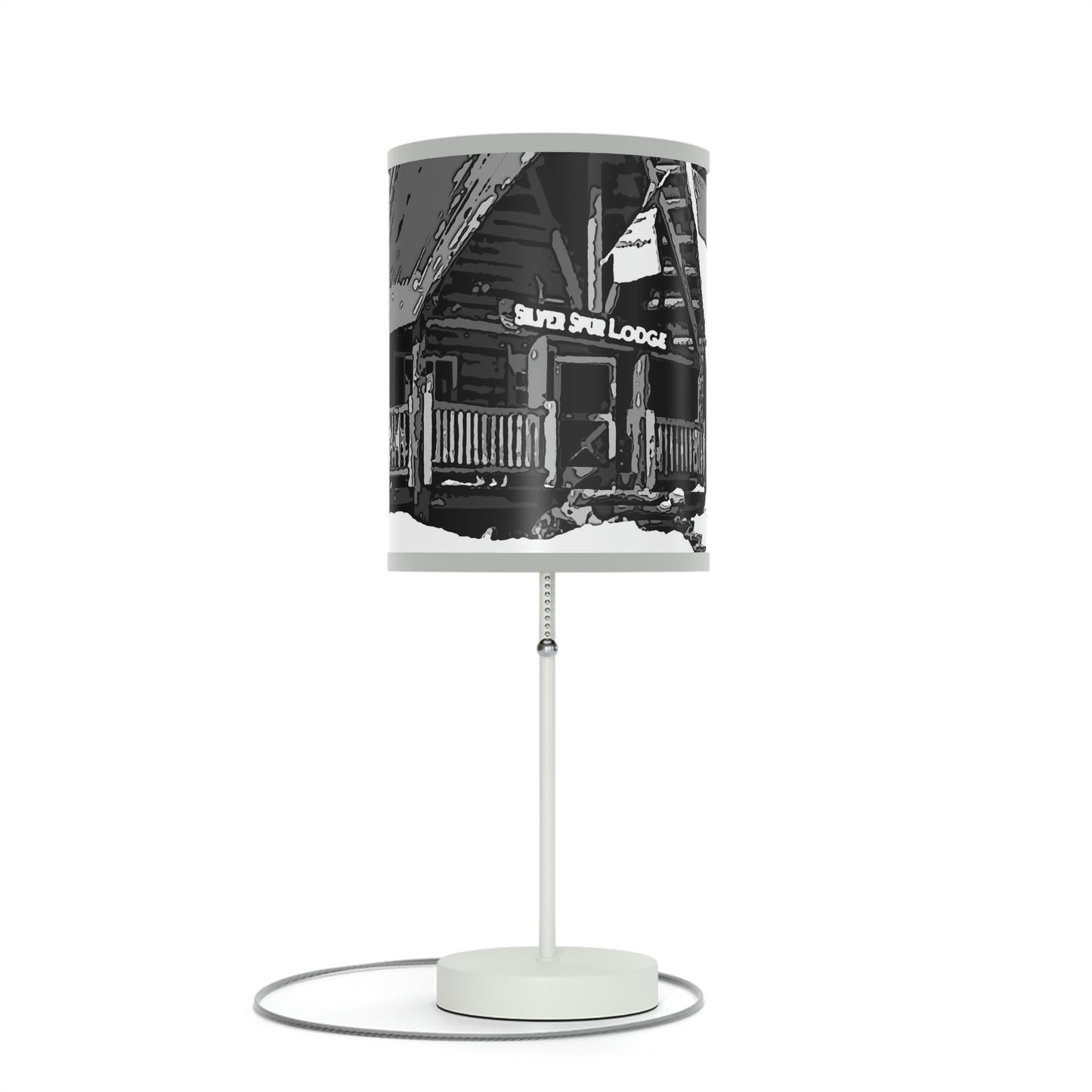 Lamp on a Stand, US|CA plug ... A Beautiful Lodge & Back-Country Outfitter In A Mountain Town ... 'Dixie, Idaho, November 2022' ... Original Works ...