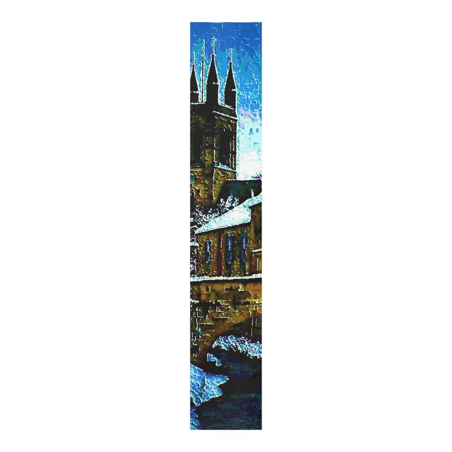 Table Runner ...  Walikng The Streets & Alleys ... 'Strolling The Canals ... '  ... Original Works  ...