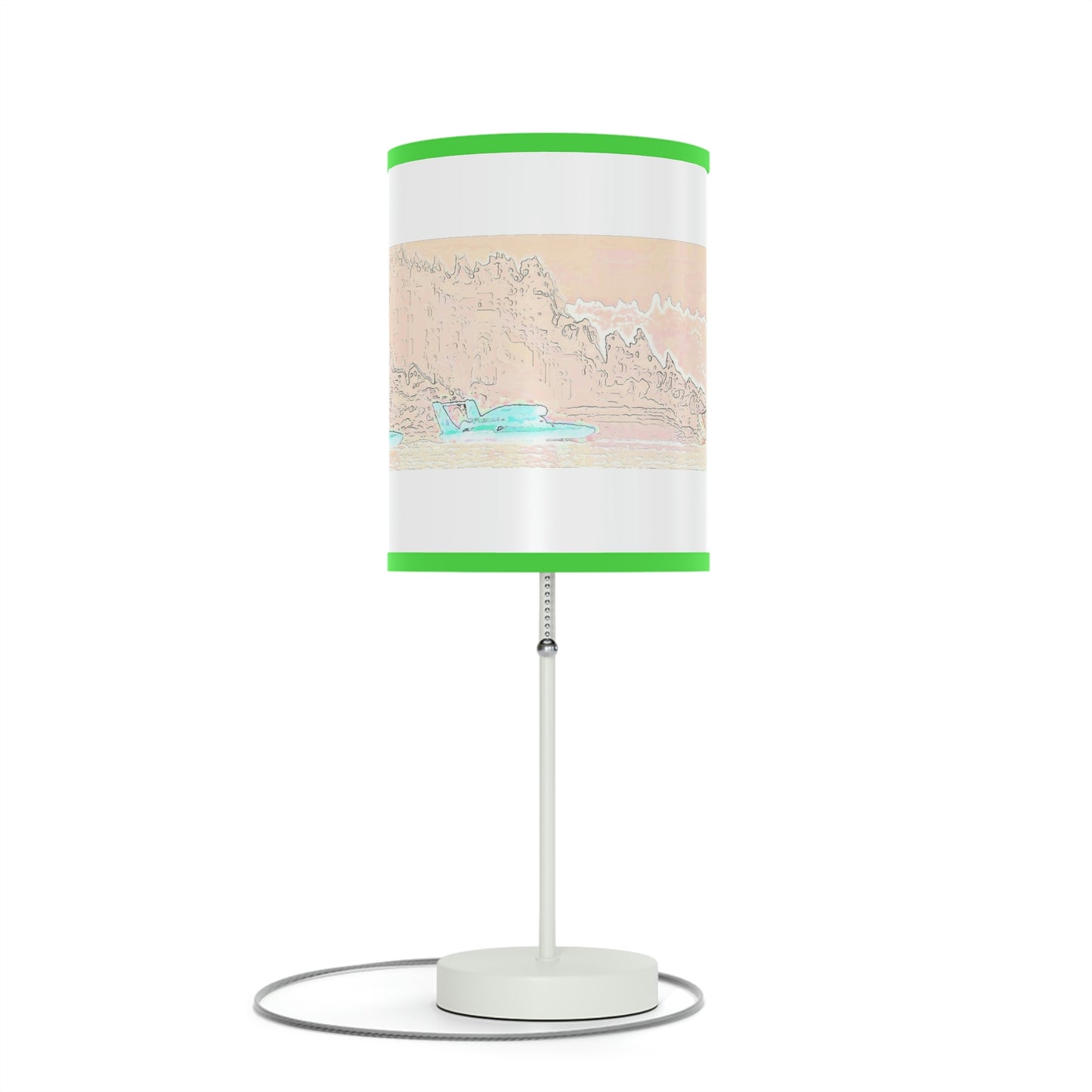 Lamp on a Stand, US|CA plug ... Seattle Columbia Cup On Lake Washington ... "Dave Wilcox Heads For The Win" ... Associate Gift-Photo ... Original Works ...