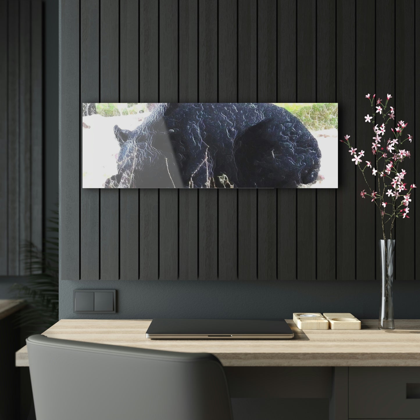 Acrylic Prints ... RCY: "Rhett Creek Yogi ... '500 Lbs Of Autumn Season Hunger' ..."  ... September 2022 ... Central Idaho ... Original Works ...