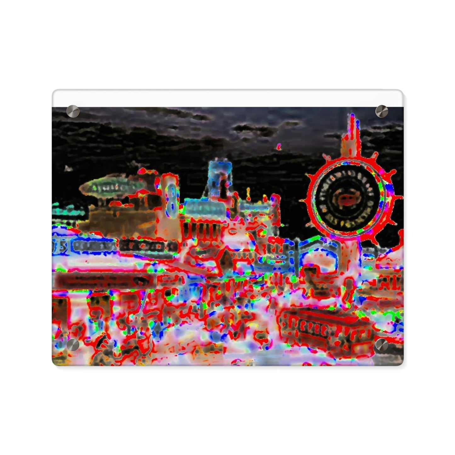 Acrylic Wall Art Panels ..."No.9 Fishermen's Grotto - Fishermen's Wharf, SF, California" ... Family Archives: 1970's ... Original Works ...