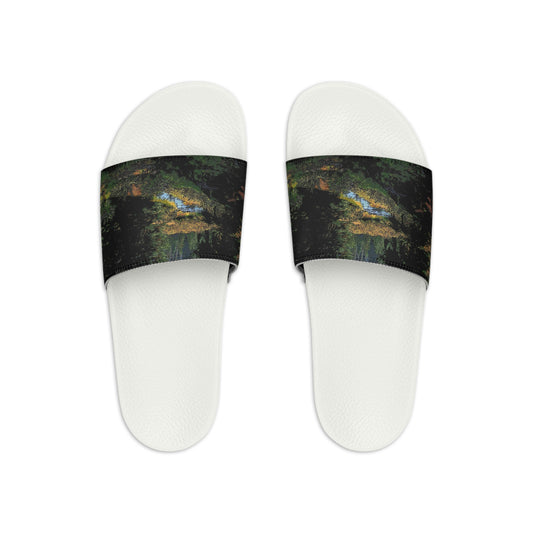 Women's Slide Sandals ... "Slide-In-Style" Along Your Favourite Creek Or Riverbed ...